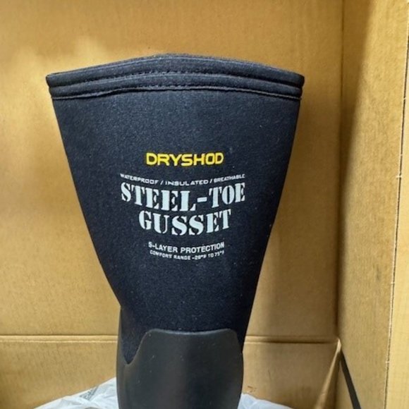 Dryshod Men's Steel-Toe Adjustable Gusset Work Boot - NWT - Picture 6 of 6
